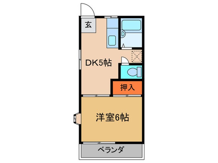 サンハウスの物件間取画像