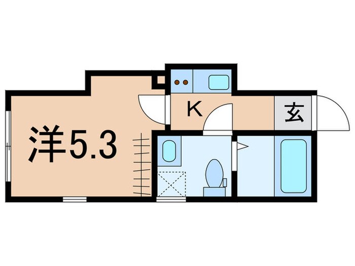 Benessere富士見台の物件間取画像