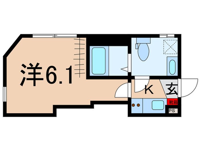 Benessere富士見台の物件間取画像