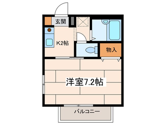 クレールの物件間取画像