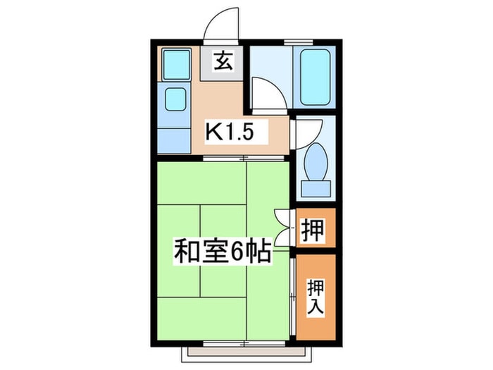 コ－トホルンの物件間取画像