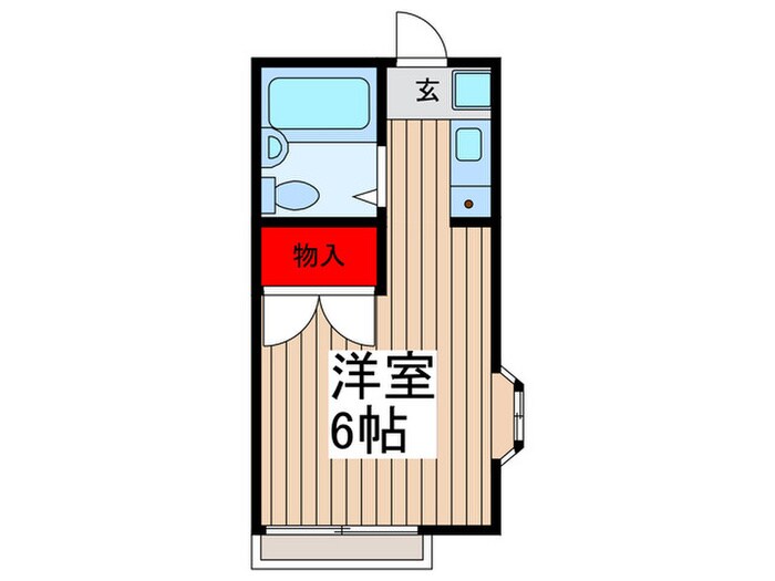 ５１イーストアパートメントの物件間取画像