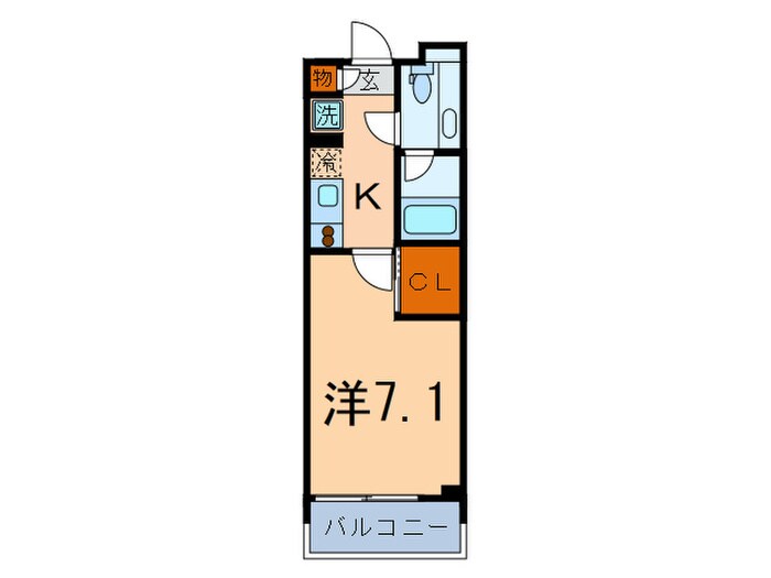 レジディア文京本駒込の物件間取画像