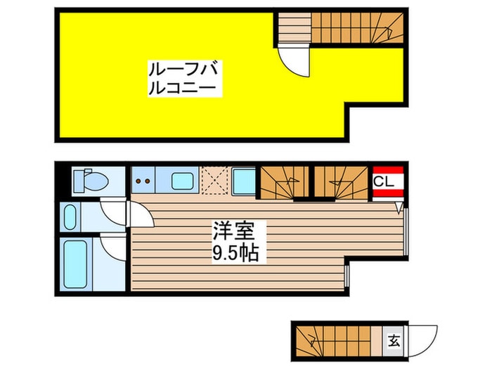 ＴＨＥ　ＴＥＲＲＡＣＥ黒砂の物件間取画像