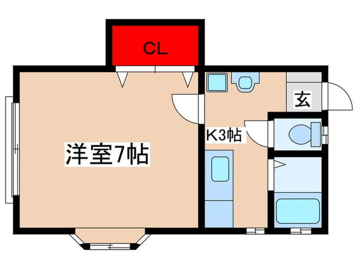 ヒルサイド百合丘の物件間取画像