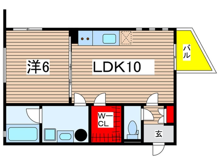 ラグナヒルズの物件間取画像