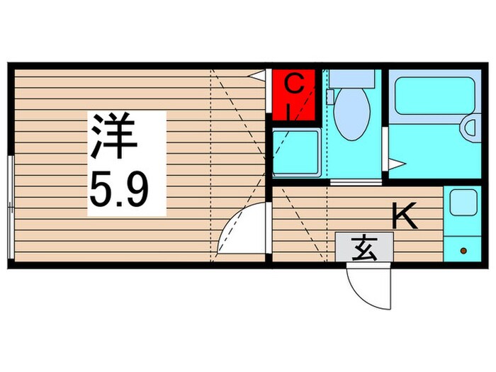 エスト綾瀬の物件間取画像