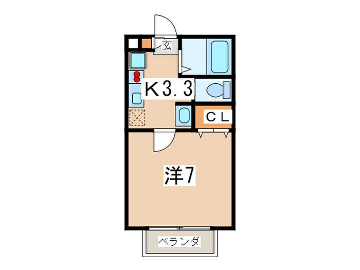 ケイスクランの物件間取画像