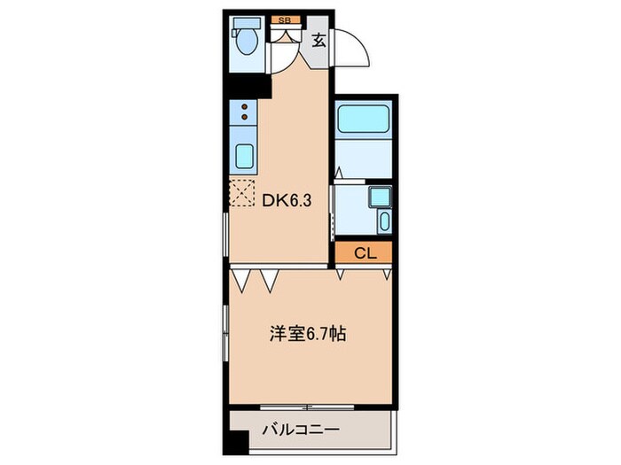 Ｍｅｒｖｅｉｌｌｅ洗足の物件間取画像