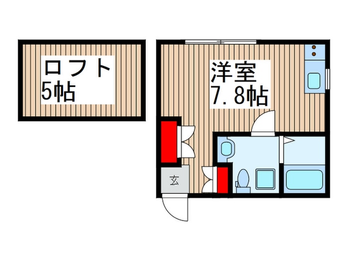 プリマルージュ松戸の物件間取画像