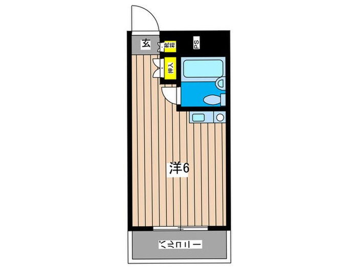 MACコート金沢文庫（406）の物件間取画像