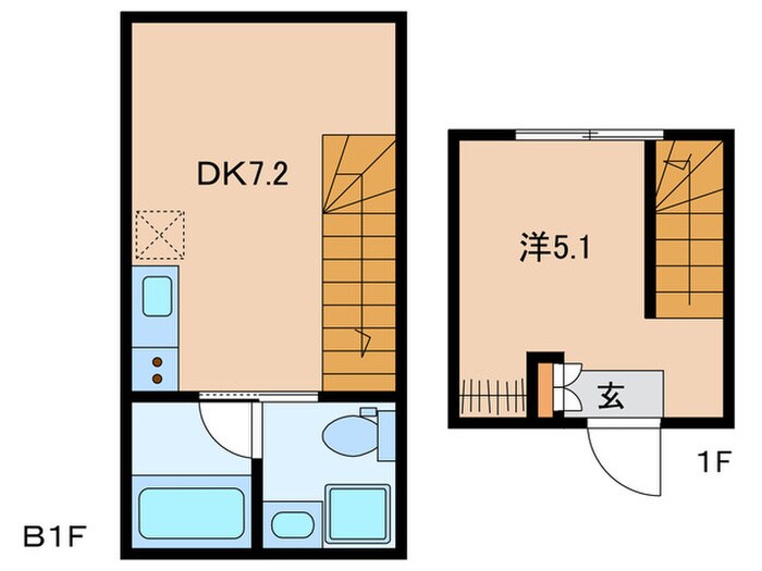 The Sanctus 武蔵小山の物件間取画像