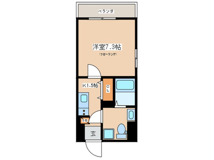 オークレスト青砥の物件間取画像