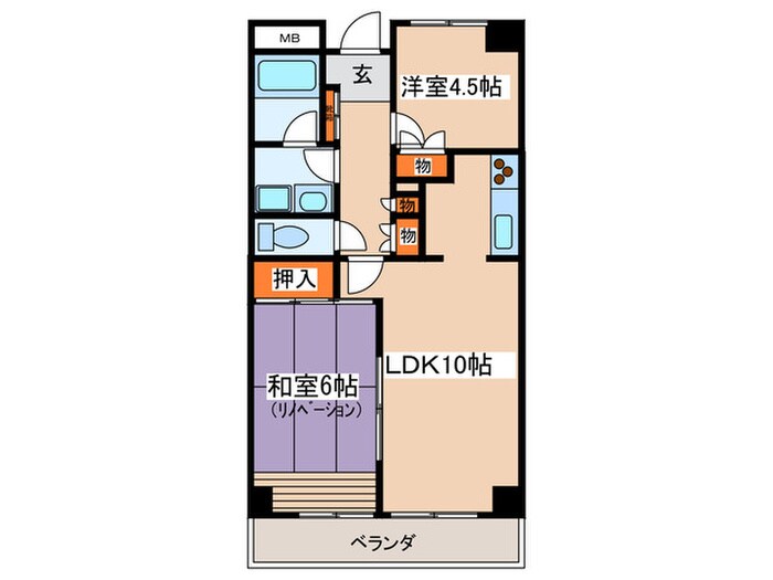 エフティプラザ聖蹟桜ヶ丘の物件間取画像