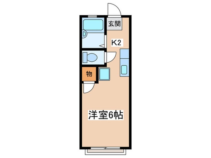 メゾンドソレイユの物件間取画像