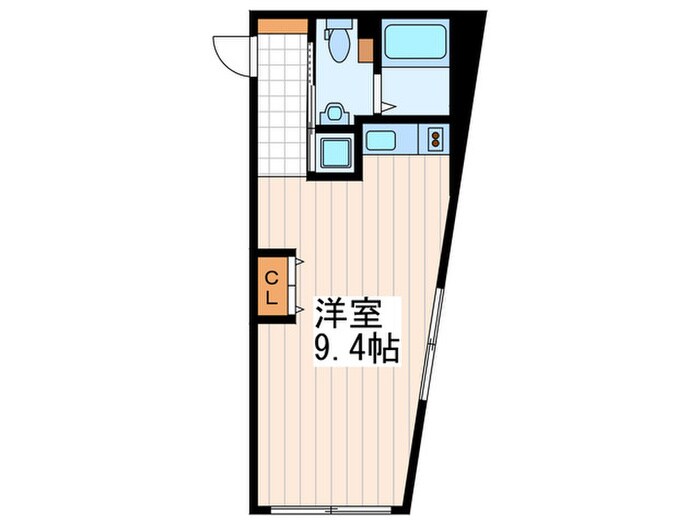 ゼフィルス南品川の物件間取画像