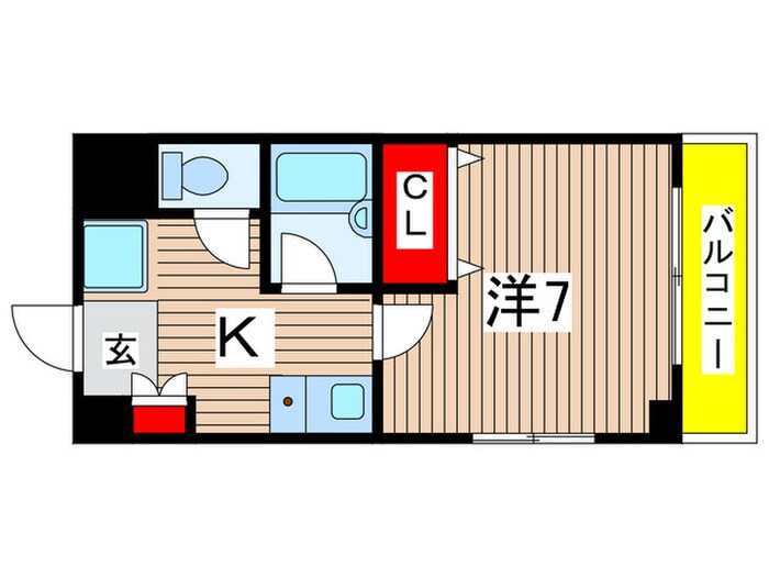 メゾンド・エフの物件間取画像