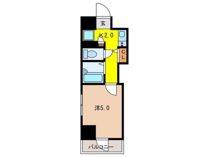 プレ－ル東池袋(1101)の物件間取画像