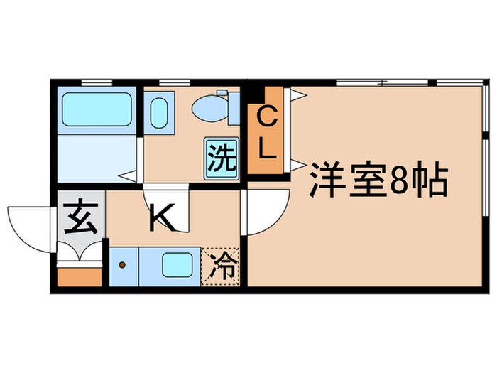 オークレスト金町の物件間取画像