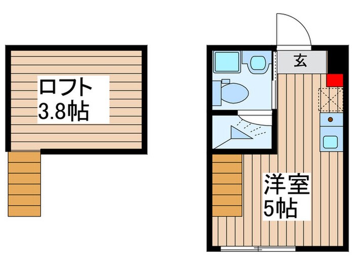 ソレイユ上石神井の物件間取画像