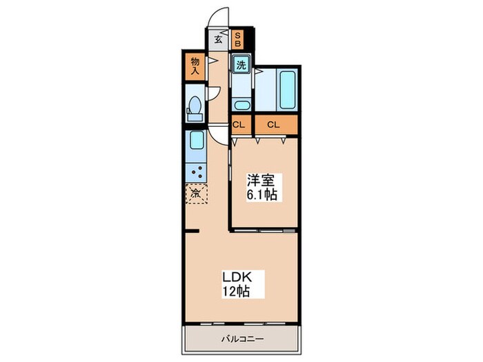 ラフテルの物件間取画像