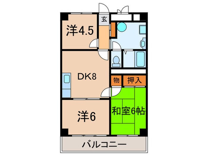 新城京浜ビルの物件間取画像