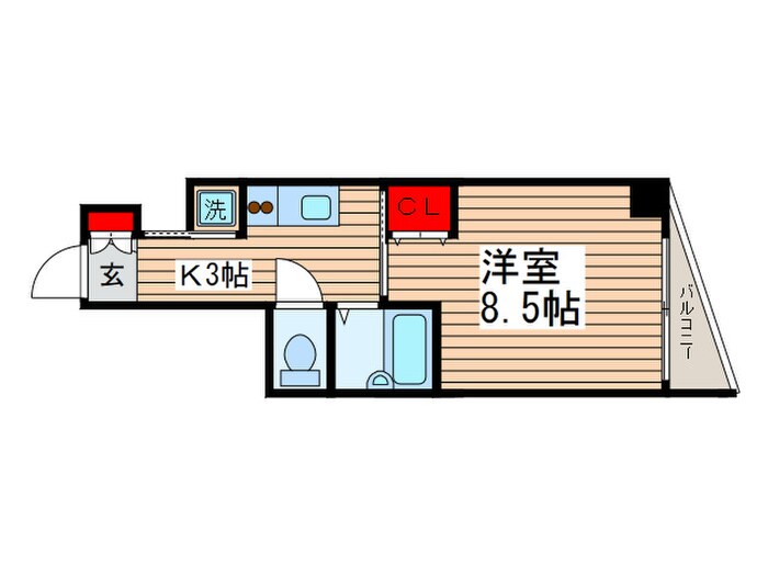 マリンパレス新田町の物件間取画像