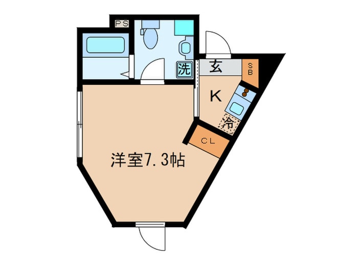 グランパークス本郷の物件間取画像