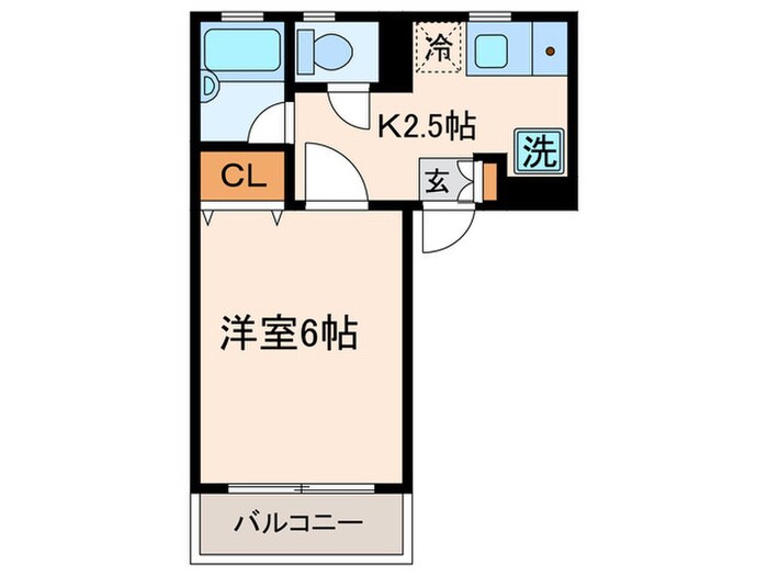 グランフォレストの物件間取画像