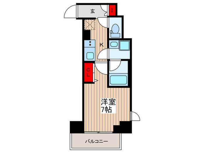 CREVISTA東向島の物件間取画像