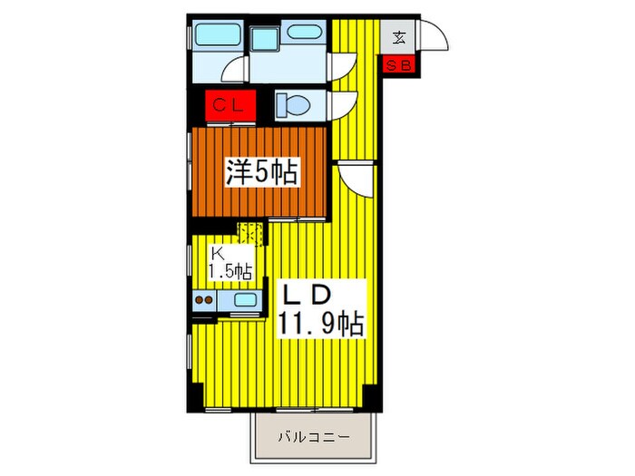 プラン赤羽の物件間取画像