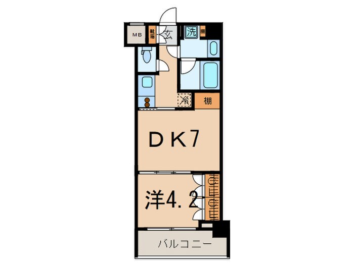 レジディア池尻大橋の物件間取画像