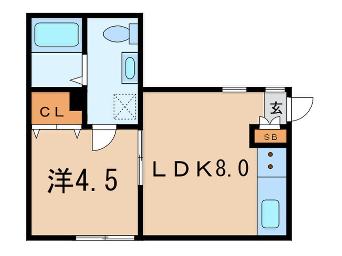 ＡＳＮの物件間取画像