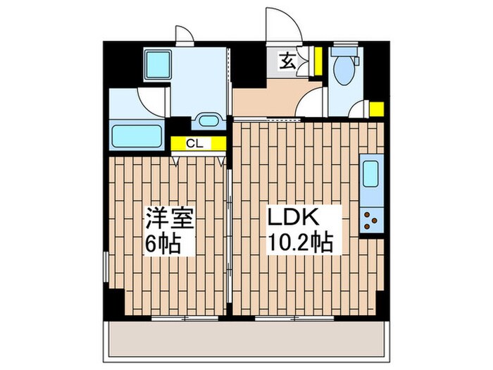 エシュレ湘南の物件間取画像