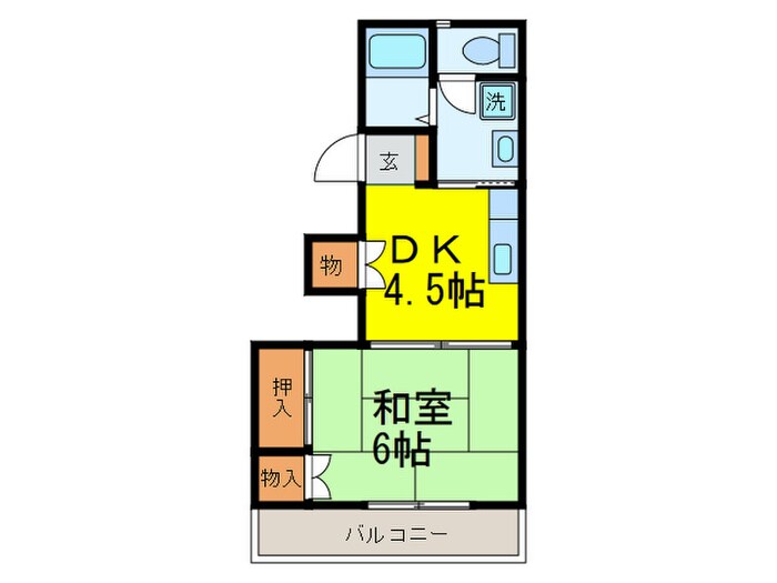 ロイヤルパ－クの物件間取画像