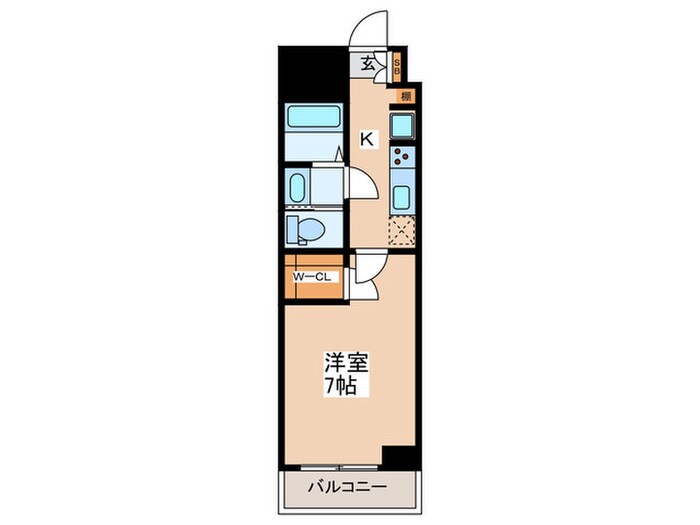 錦糸町ハイタウン(1413)の物件間取画像