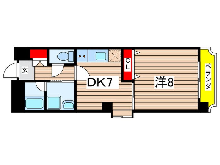 ハイシティ両国横網（５０２）の物件間取画像