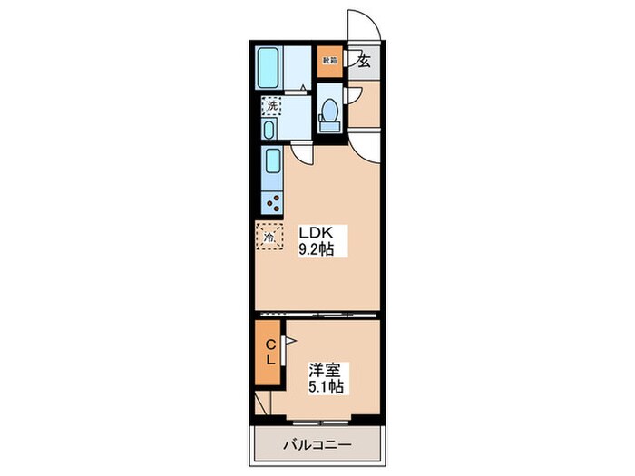 マーリエの物件間取画像
