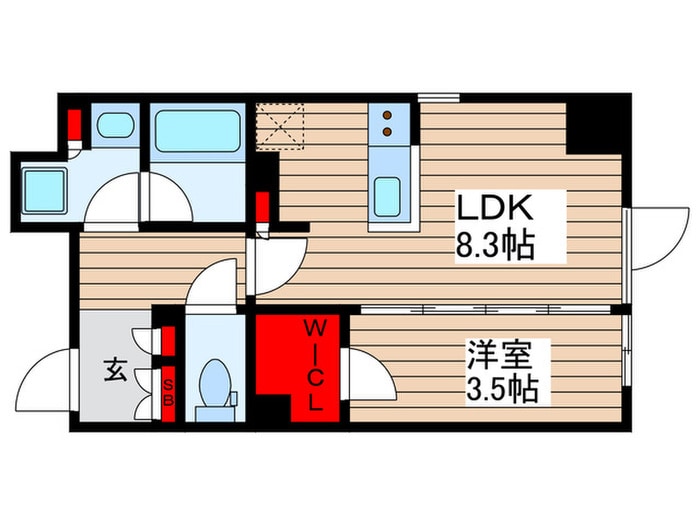 SYFORME NEXT MUKOJIMAの物件間取画像