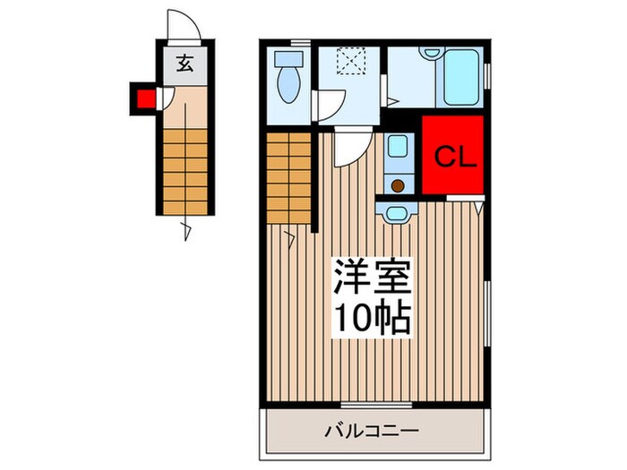 アム－ルチュラⅢの物件間取画像