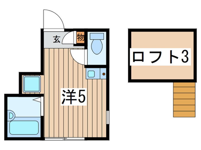 リベルテ中央林間の物件間取画像