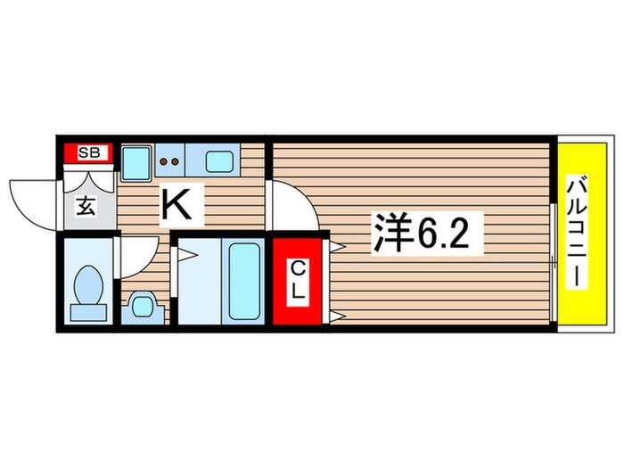 フロイス日吉の物件間取画像