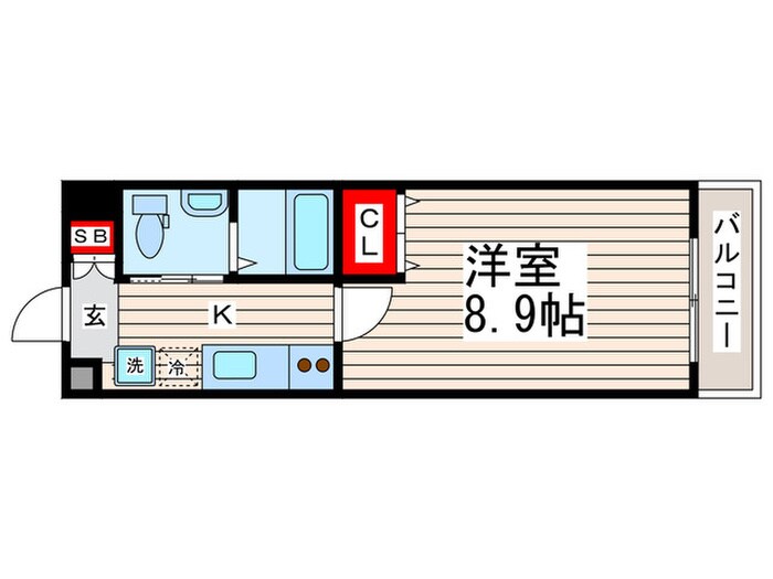 エトワス南葛西Ⅴの物件間取画像