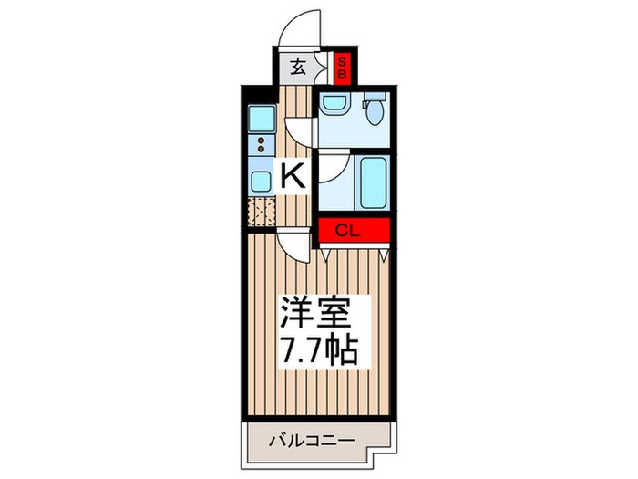 レオーネ南千住の物件間取画像