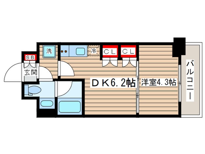 オーキッドレジデンス住吉の物件間取画像