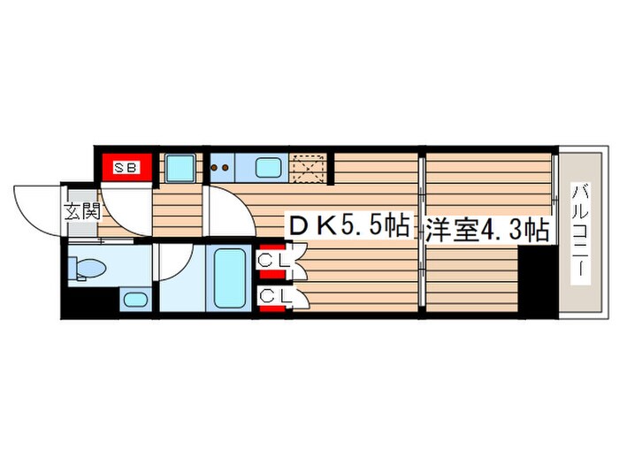 オーキッドレジデンス住吉の物件間取画像