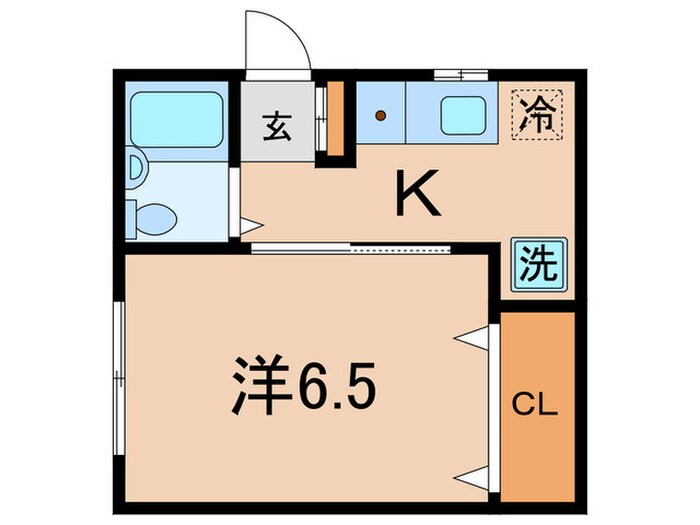 フラット東池袋の物件間取画像