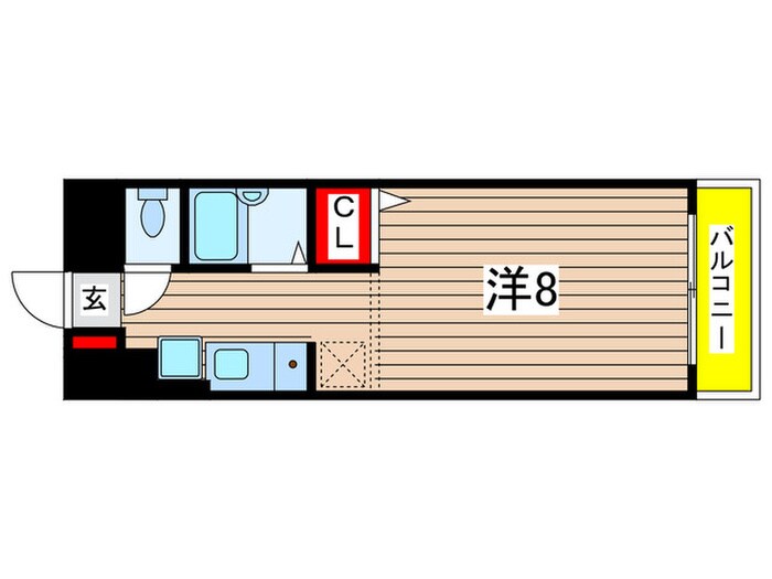 アンビション青山の物件間取画像