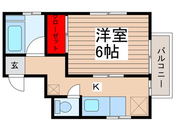 メゾン南千住Ⅱの物件間取画像