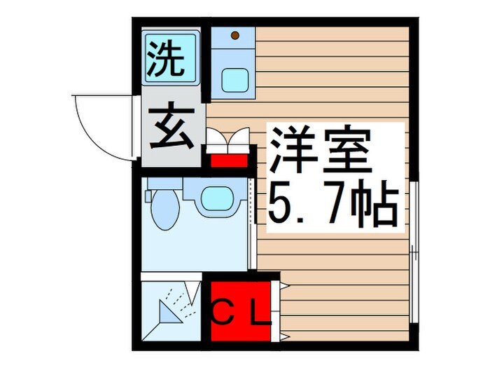 ｼｴｽﾀｳﾞｨﾗ北千住ｱﾙﾎﾞﾙﾊｳｽの物件間取画像